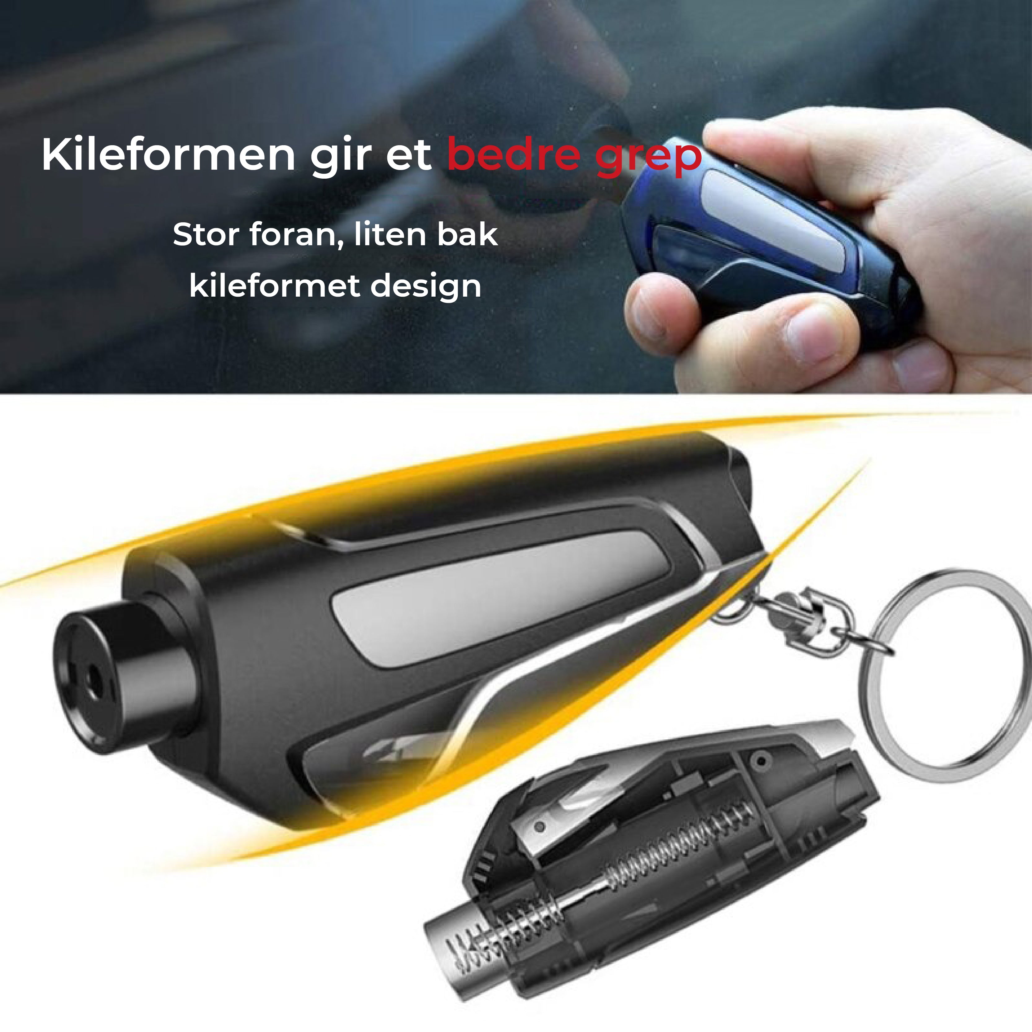 #3 in 1 Car Window Breaker | 1+1 gratis