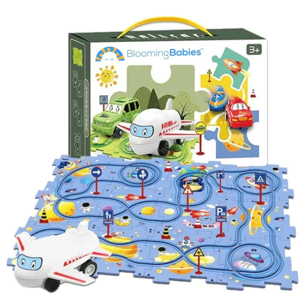 ImagiTrack™ Adventure Racers - DIY puslespillsett med baner