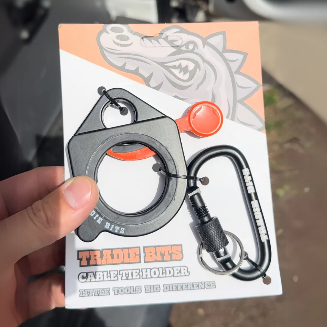 TieBoss Pro – Aluminium Kabelstrips-holder med Auto-Lås
