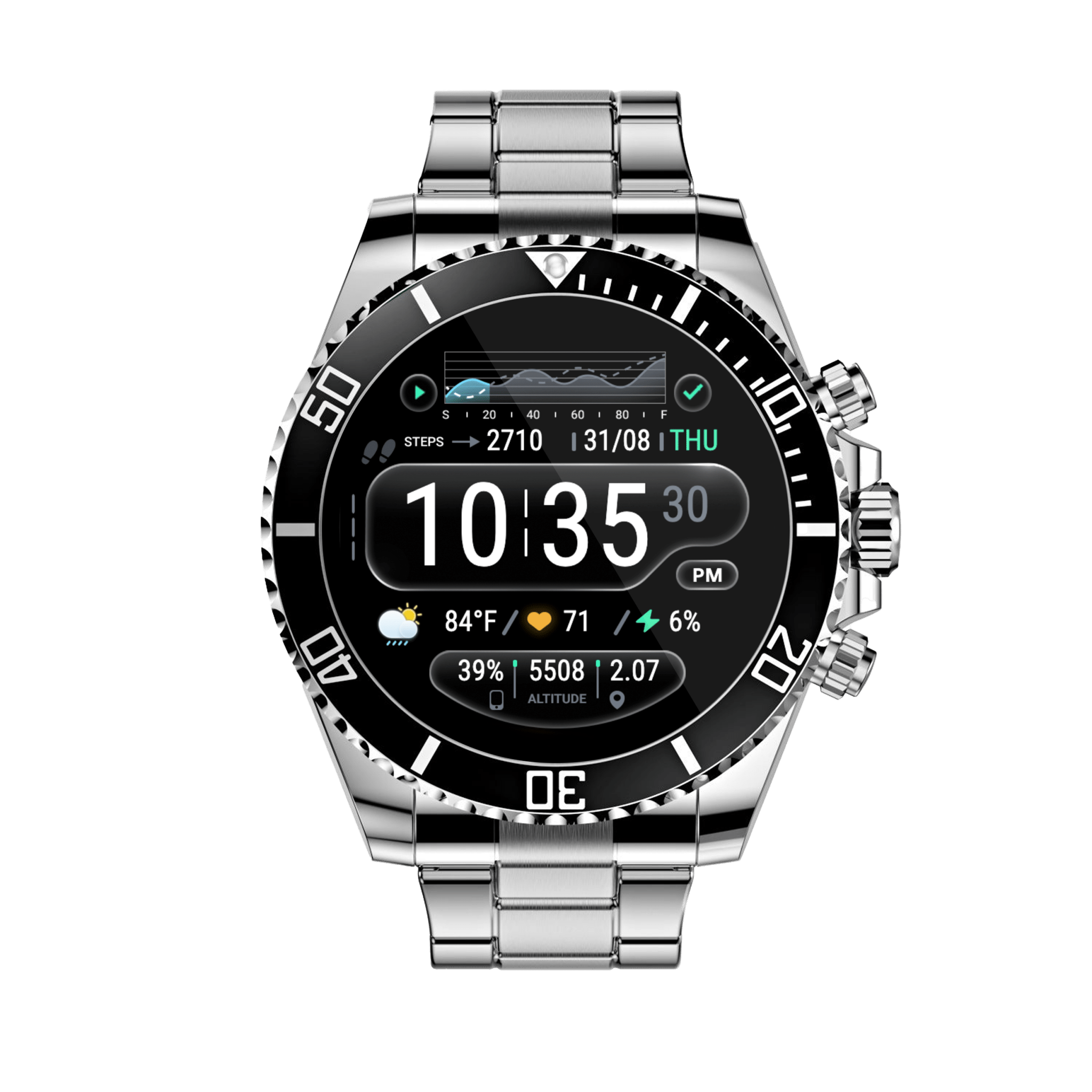 TitanEdge™ Smartwatch - UOVERTRUFFEN HOLDBARHET, DIN ULTIMATE SMARTKLOKKE!