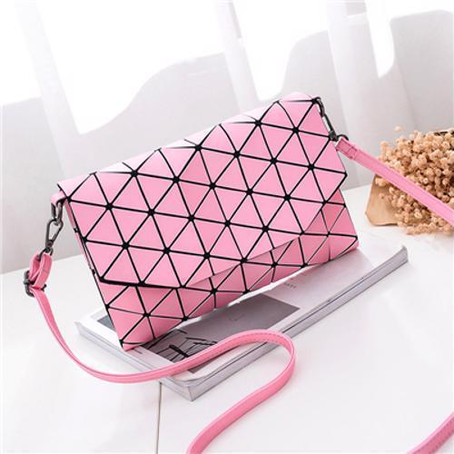 Stilig Geometrisk Skulderveske – Trendy & Allsidig Design