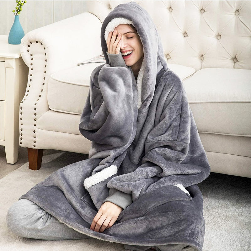 Huge Hoodie – Den Ultimate Overdimensjonerte Hoodie-teppet for Varme & Komfort