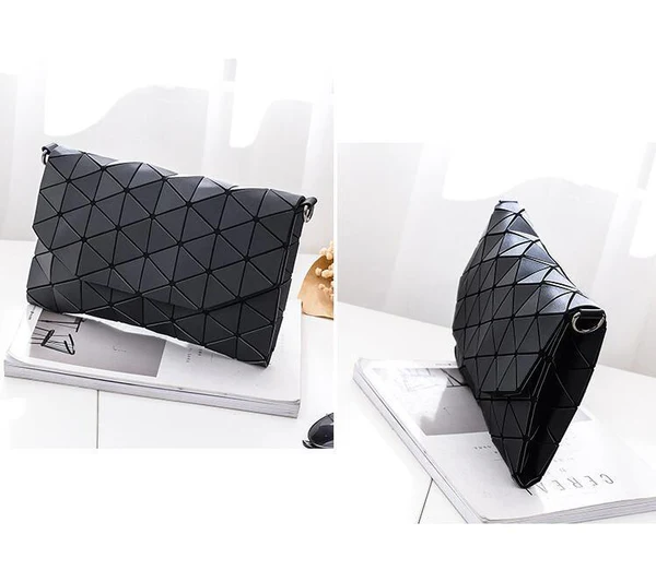 Stilig Geometrisk Skulderveske – Trendy & Allsidig Design