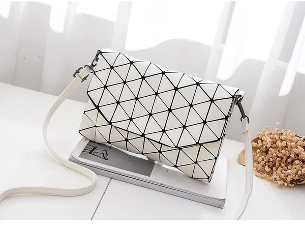 Stilig Geometrisk Skulderveske – Trendy & Allsidig Design