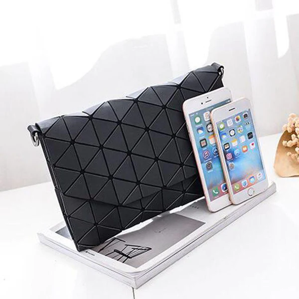Stilig Geometrisk Skulderveske – Trendy & Allsidig Design