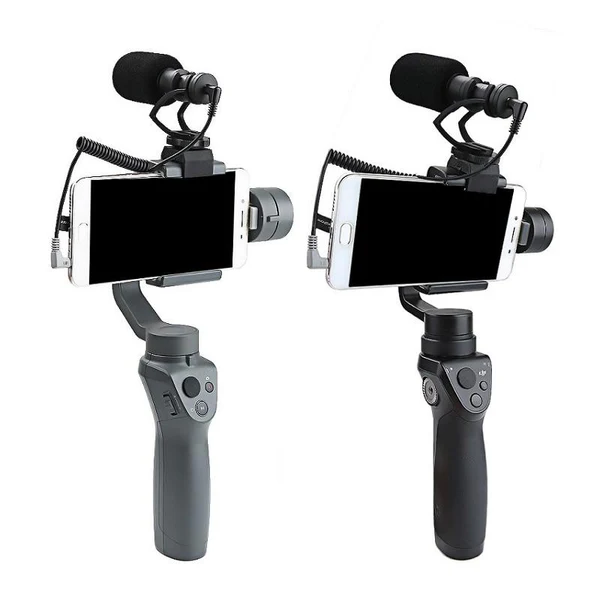 Profesjonell Aluminium Kamera Mikrofon – Universell Videomik for DSLR, Smarttelefoner & Vlogging