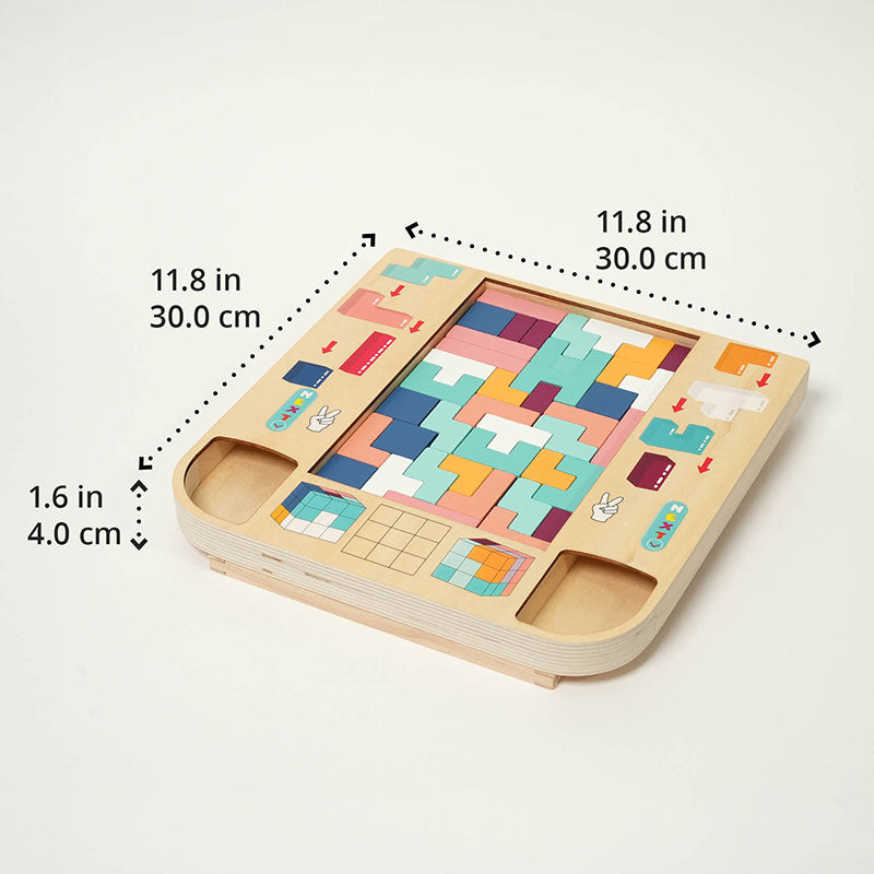 Montessori Tetris i tre