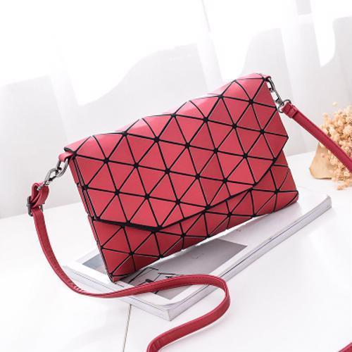 Stilig Geometrisk Skulderveske – Trendy & Allsidig Design