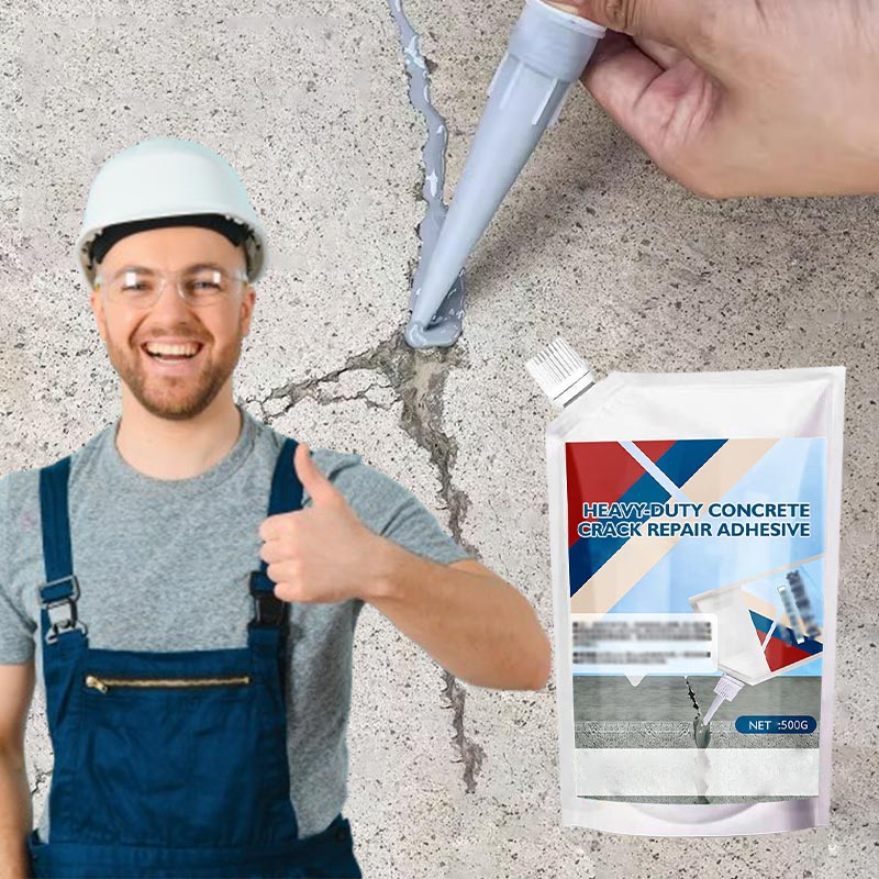 Heavy-Duty betonglim for sprekkreparasjon | Permanent, værbestandig forsegling
