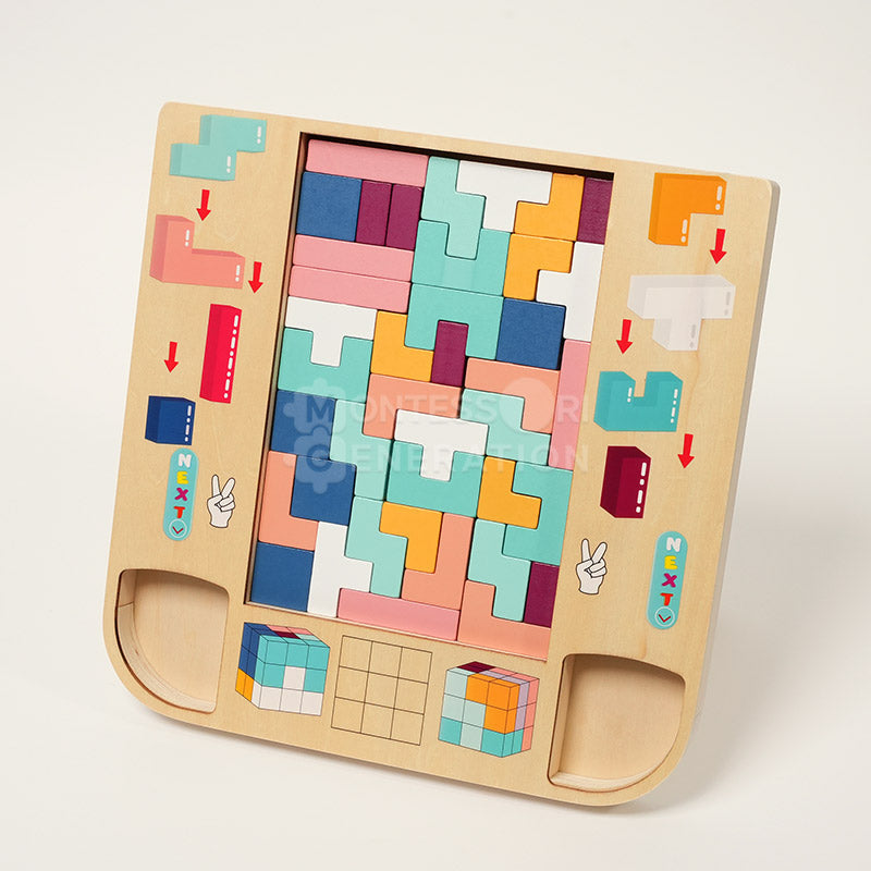 Montessori Tetris i tre