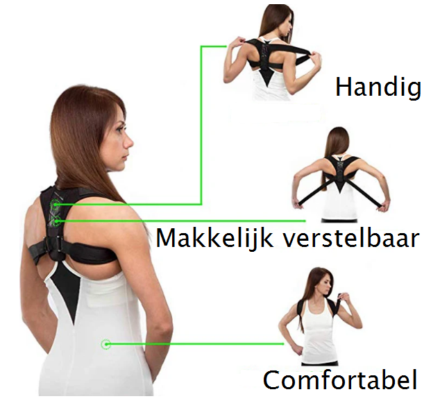 Posture Corrector 3.0 | Korsett som korrigerer holdning #
