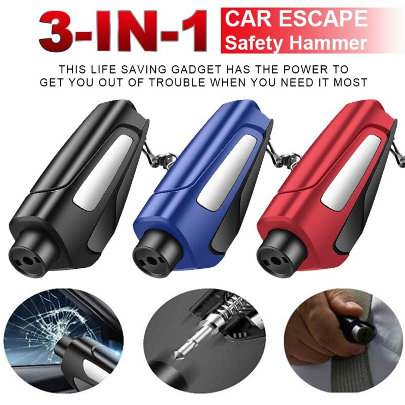 3 in 1 Car Window Breaker | 1+1 gratis